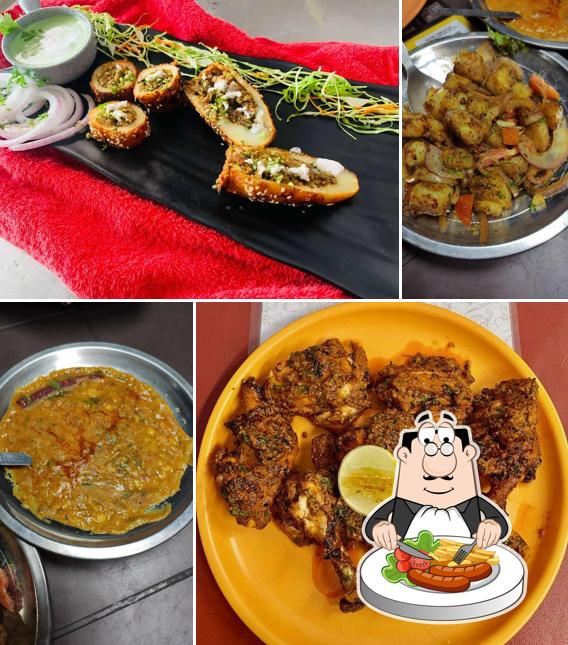 Food at Bawla Bawarchi