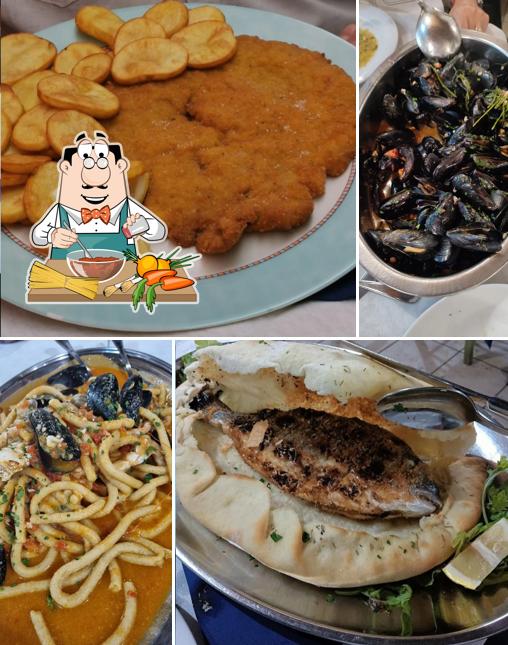 Spaghetti alla bolognese al Boria Aroldo Alb. Rist. Il Gabbiano. Pizzeria