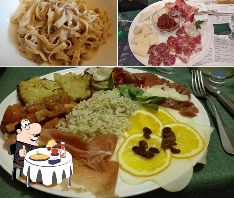 Piatto di formaggi al Pizzeria ristorante "Al Portico"