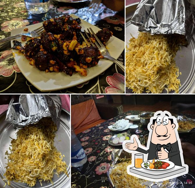 Food at The Lakaram Family Restaurant & Dhaba