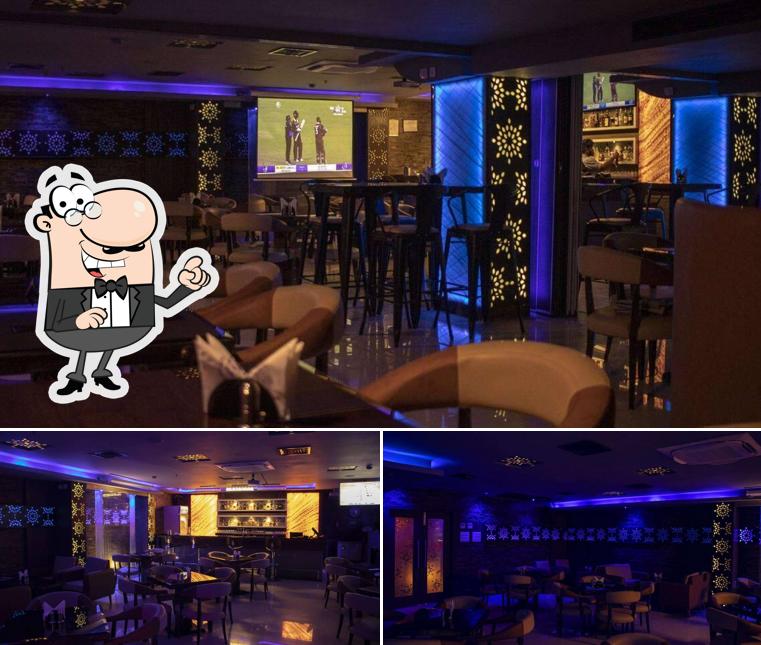 The interior of Wings Bar