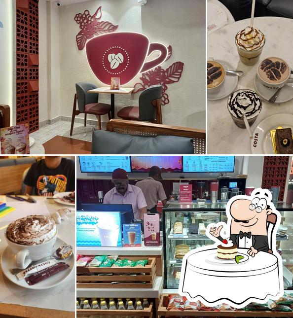 Tiramisu at Costa Coffee