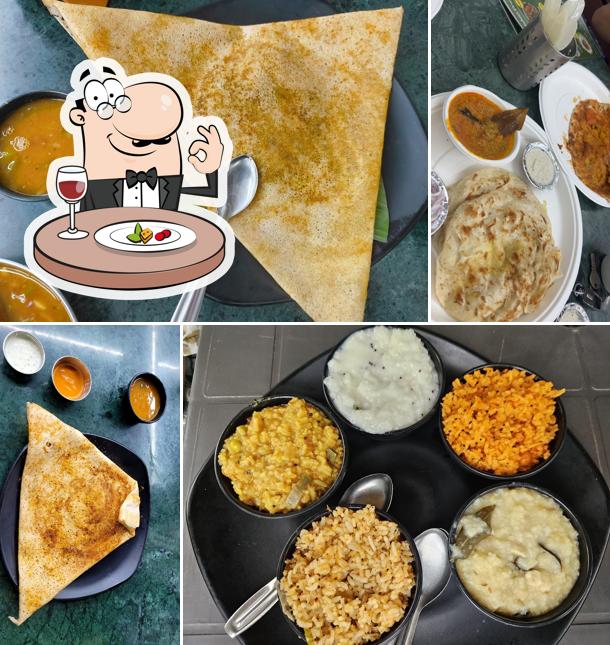 Masala dosa at Krishna Prasad South Indian Food