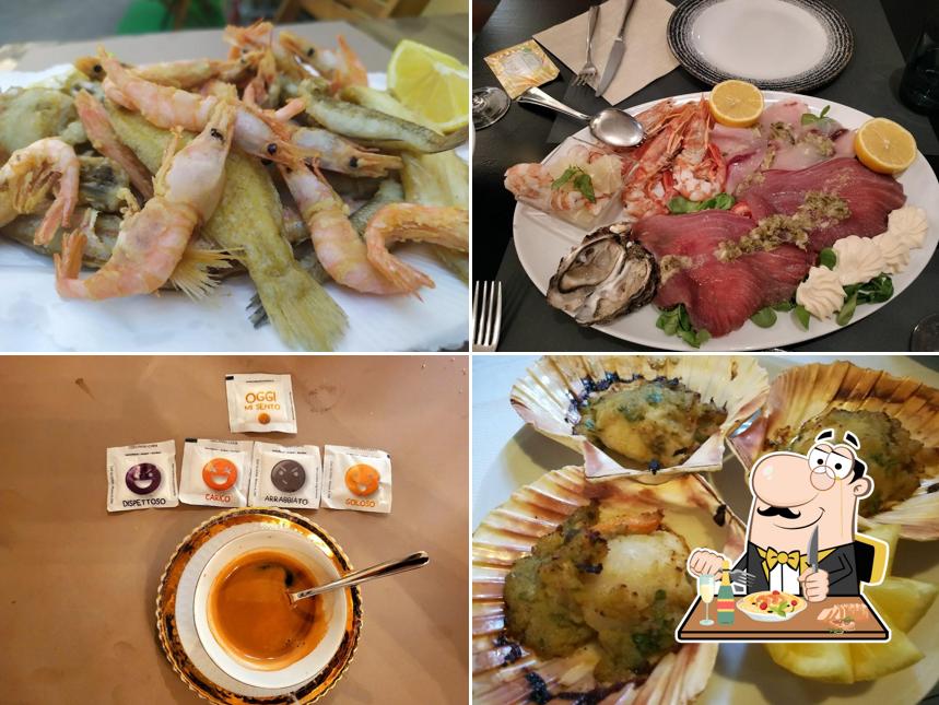 Cibo al Ristorante la Balena Ristopesce