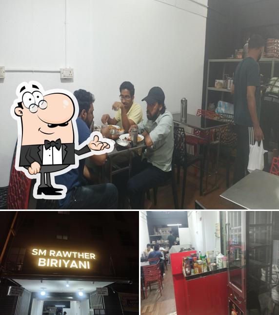 Check out how SM Rawther Biriyani looks inside