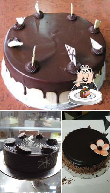 Chocolate cake at Sweet Chariot