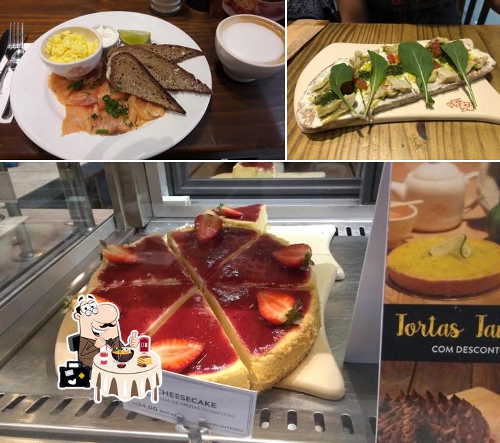 Comida em Le Pain Quotidien