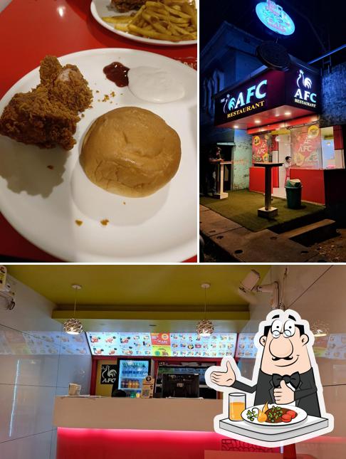 The photo of Afc restaurant’s food and interior