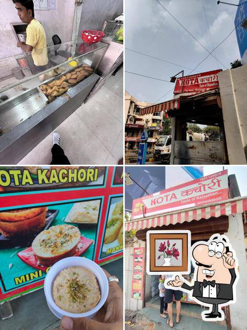 The interior of Kota कचौड़ी