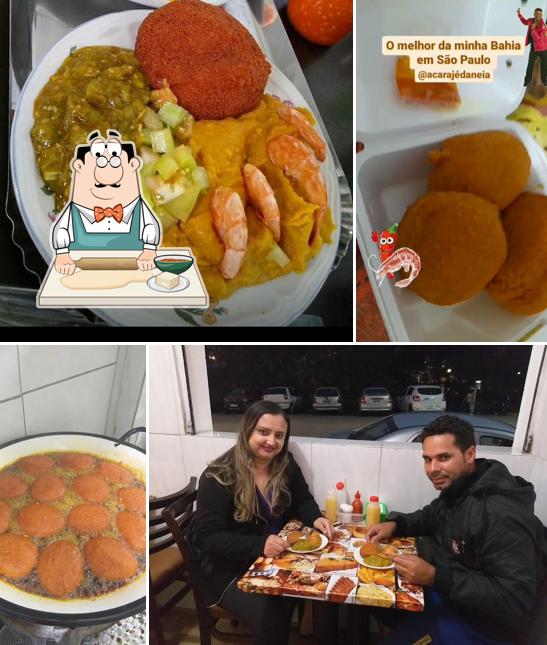 Samosas em Acarajé da Néia