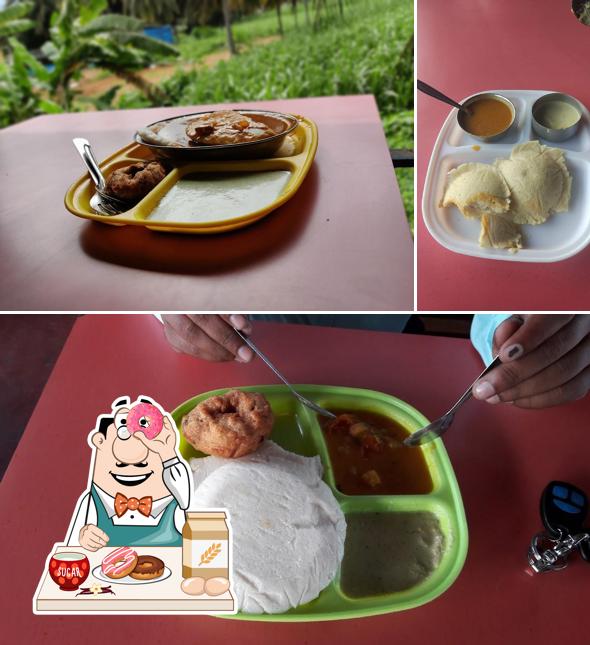 Aryavysya Vaidheka Nithya Annasantharpana Bhavana HOTEL provides a number of sweet dishes