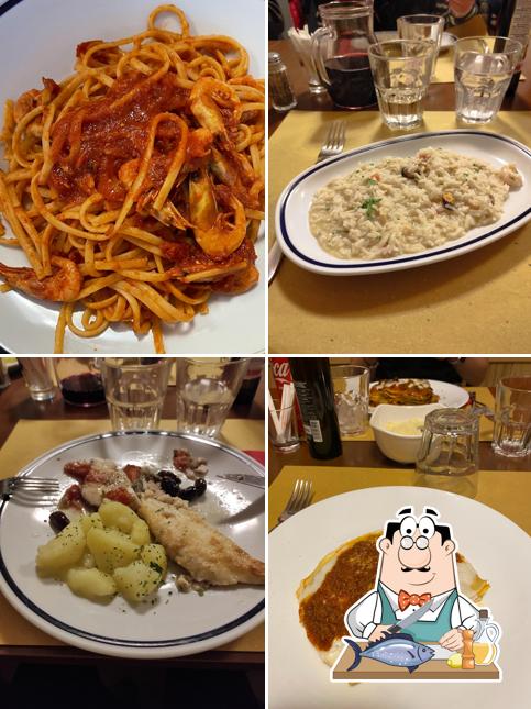 Salmone grigliato al Trattoria Dalmazia