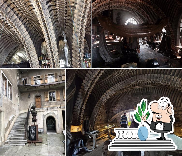 Goditi la vista dagli esterni di HR Giger - Bar & Museum