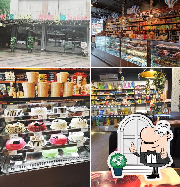 Enjoy the view at the outside area of Mango Bakers