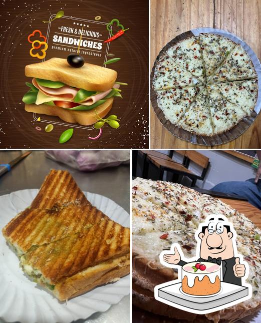 Carrot cake at Ambika Sandwich Corner (Ashapura)