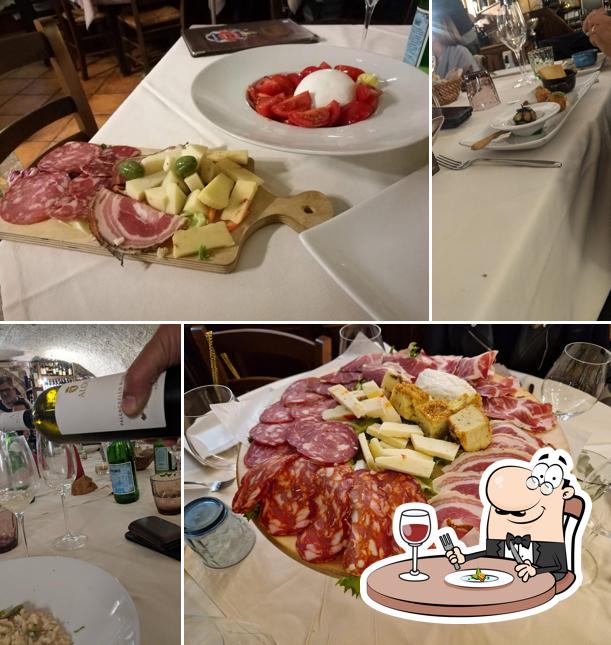 Platti al L' Enoteca Del Grottino