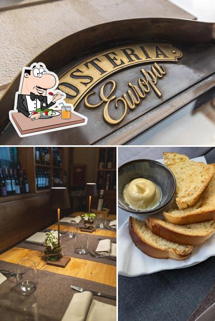 Cibo al Ristorante Osteria Europa
