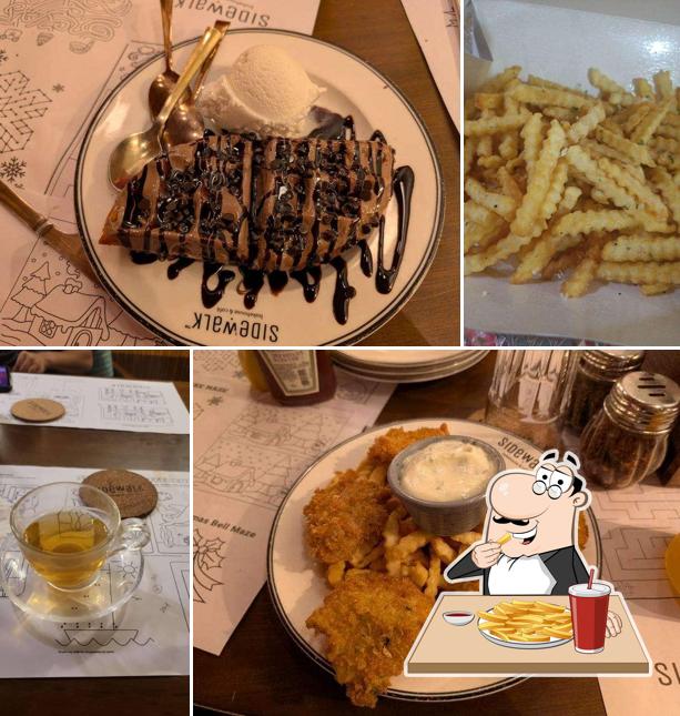 French fries at Sidewalk