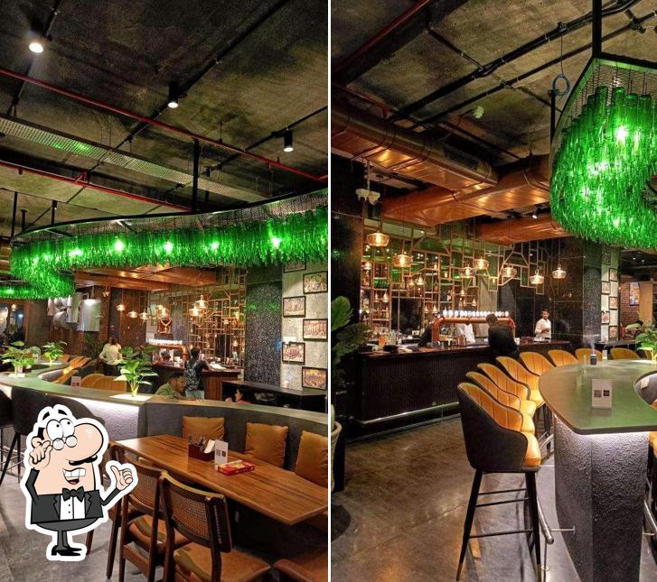 The interior of Sthamba Global Brewery