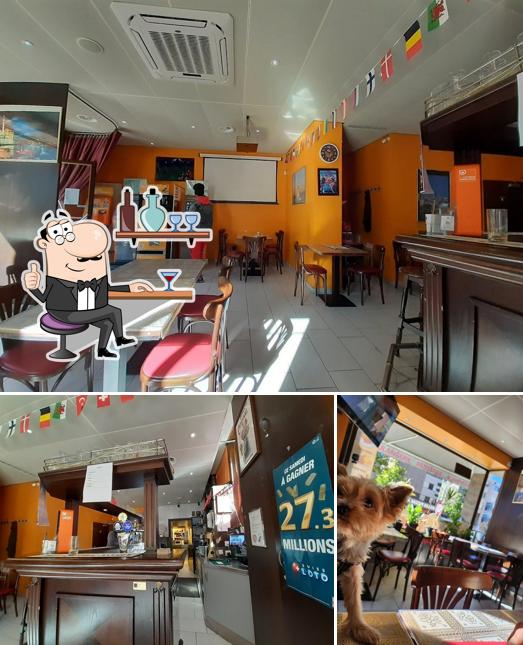 Gli interni di Chez Loic