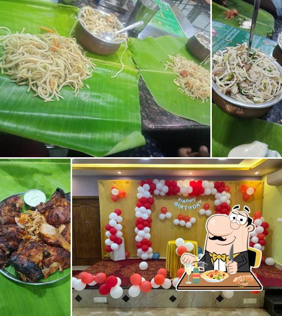 Food at Krishna Hotel