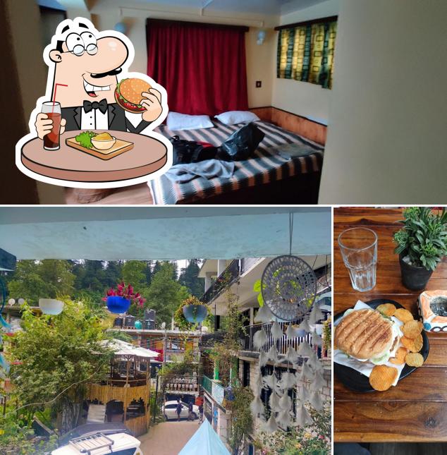 Order a burger at Cafe Jack & Jill by Shree & Gaurav