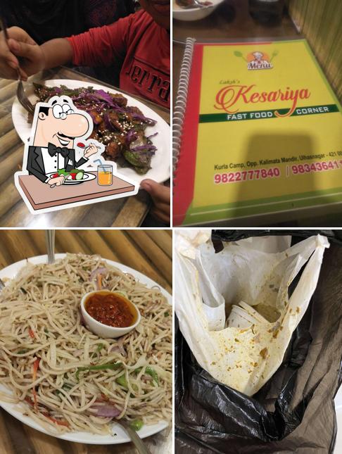 Food at Laksh's Kesariya Fast Food Corner