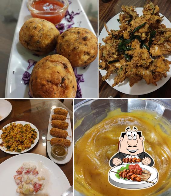 Food at The Viridian Plate