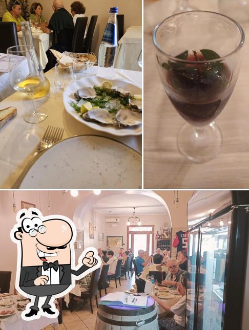 La foto di interni e vino da Ristorante Galilei