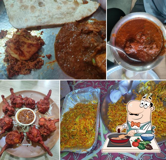 Chicken curry at Durga lunch home