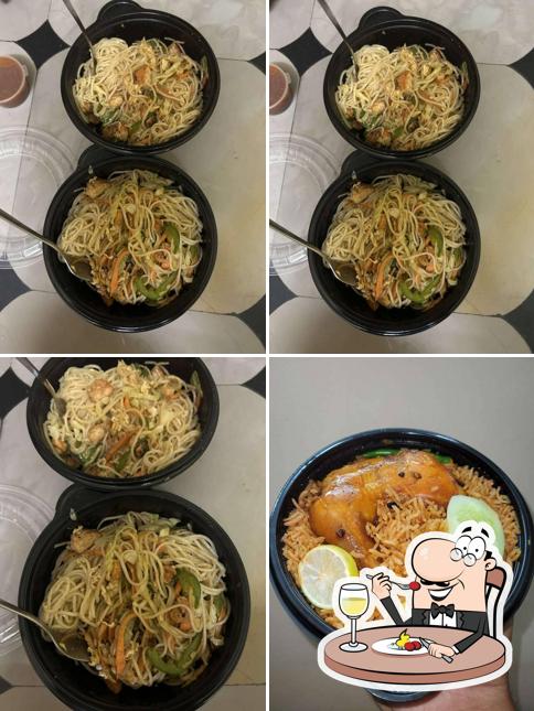 Food at Maedah Central kitchen