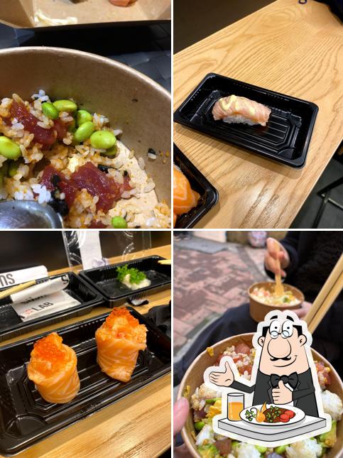 Ceviche al sushi lab