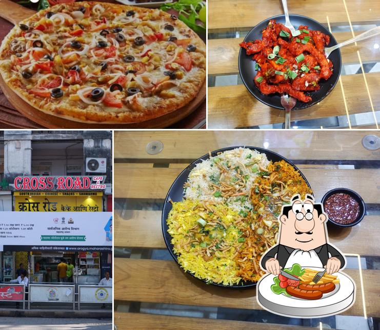 Food at CROSS ROAD Cafe And Restro