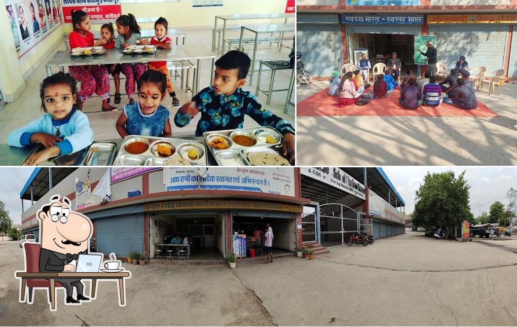 Check out how Indira Rasoi Yojana looks inside