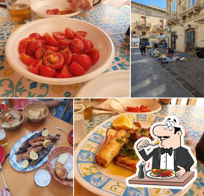 Platti al Bar L'antico Mercato Di Urso Andrea