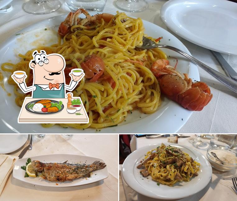Cibo al Ristorante "Il Girasole"