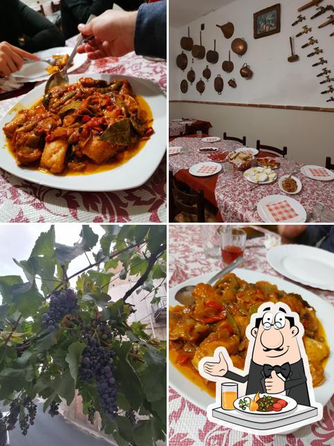 Cibo al Cantina Storica Marinelli