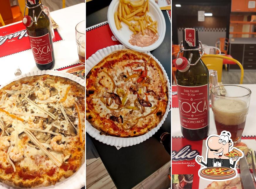 A Pizzeria Charlie, puoi provare una bella pizza