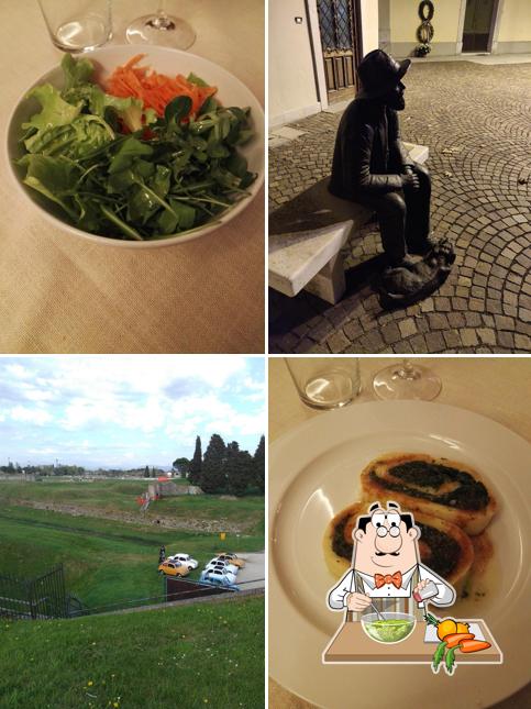 Insalata di alghe al Albergo Leon Bianco