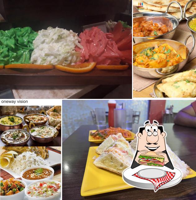 Club sandwich at Shree Subhadra hotel $ family restaurant