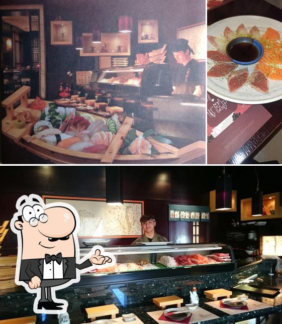 Gli interni di Hanami Ristorante Giapponese