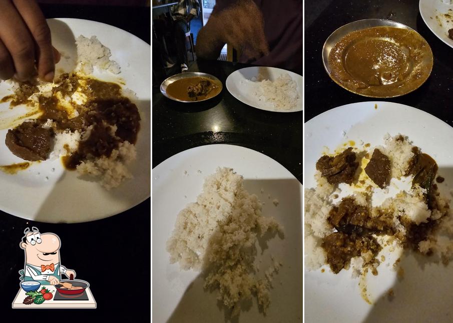 Chicken curry at Melathra Tea Stall