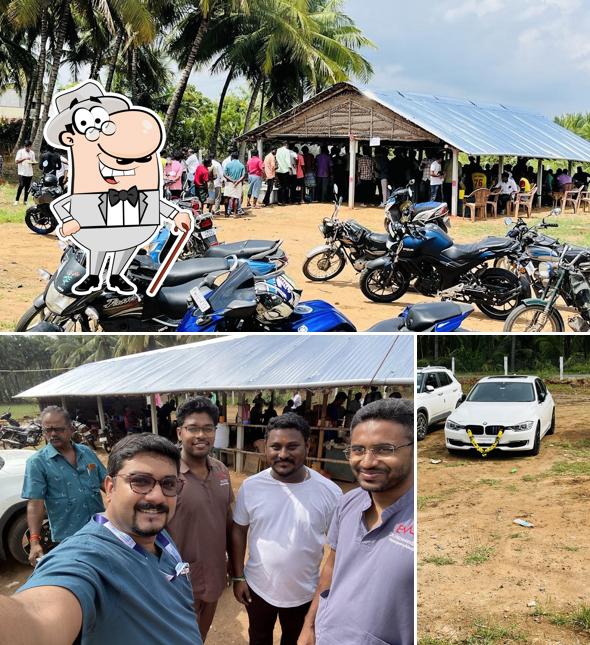 The exterior of ARUSUVAI VIRUNTHU