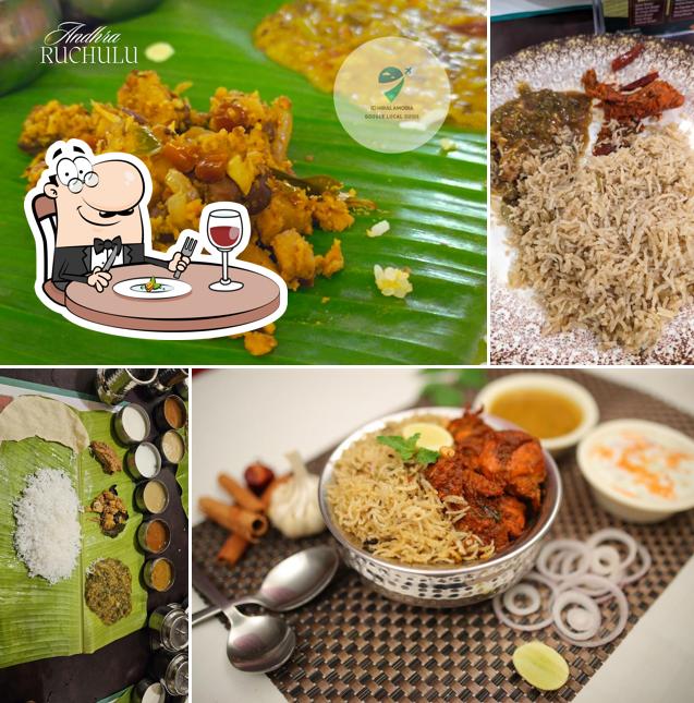 Biryani at Andhra Ruchulu, JP Nagar