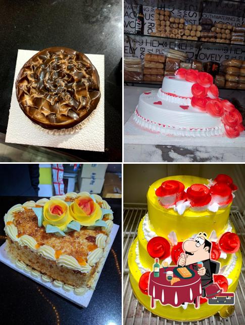 Waffles at New Arora Bakery