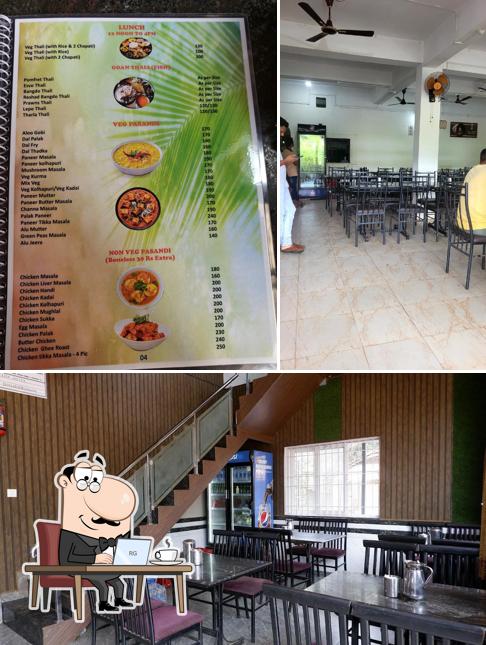 The interior of UDUPI HOTEL - Coastal Palate