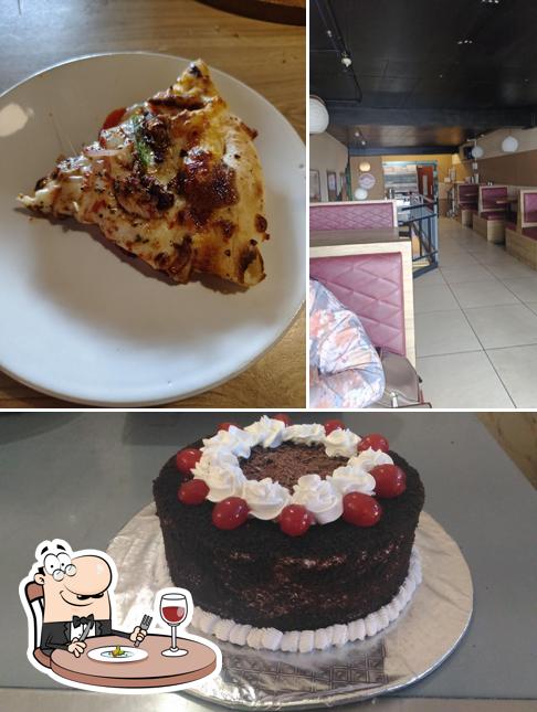 Among different things one can find food and interior at The Bake Factory