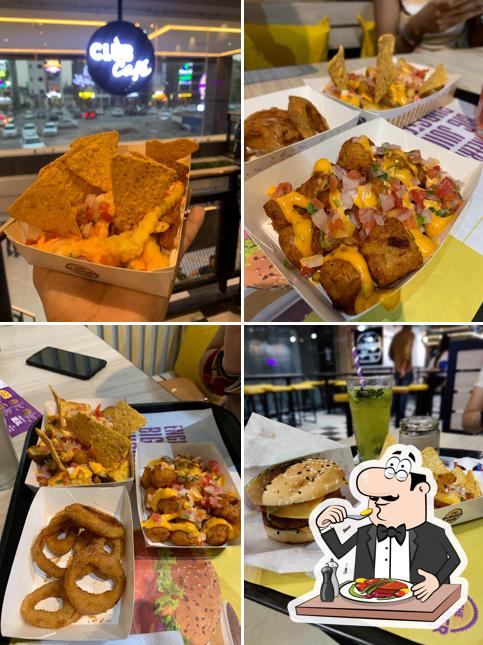 Food at The Burger Club