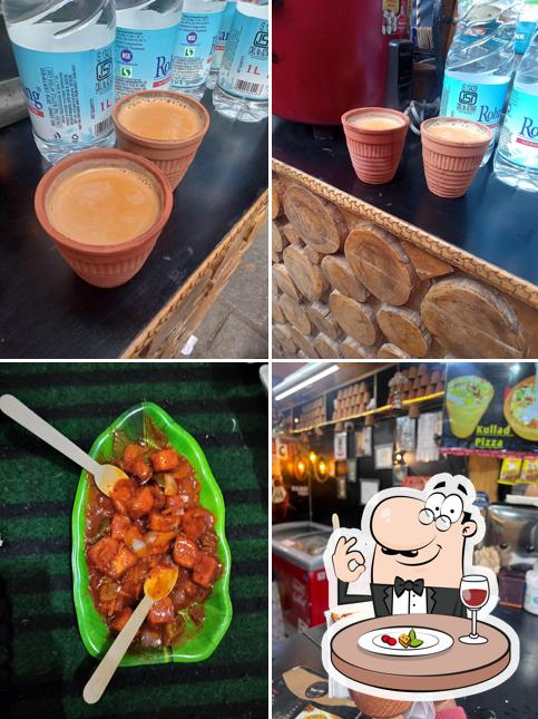 Food at Baba Chai Bar