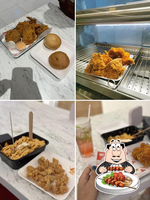 Fried chicken at Go Ggrll Calicut